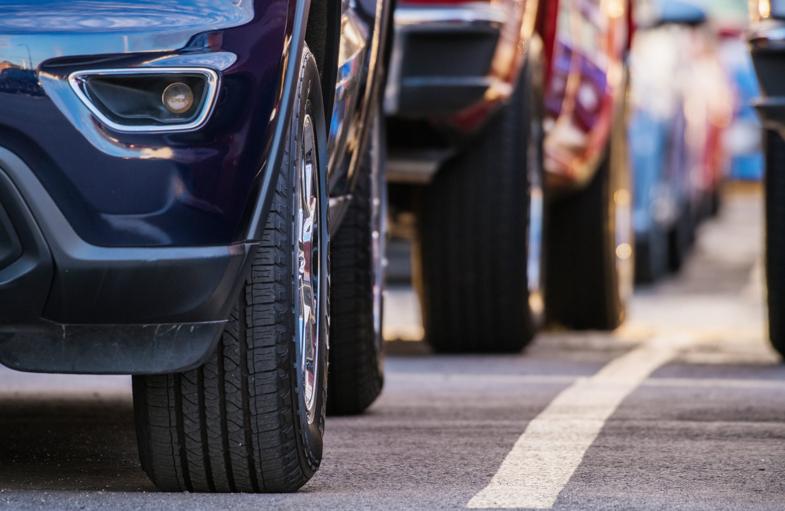 What is Second Stage Manufacturing? - obscure shot of cars parked in a line