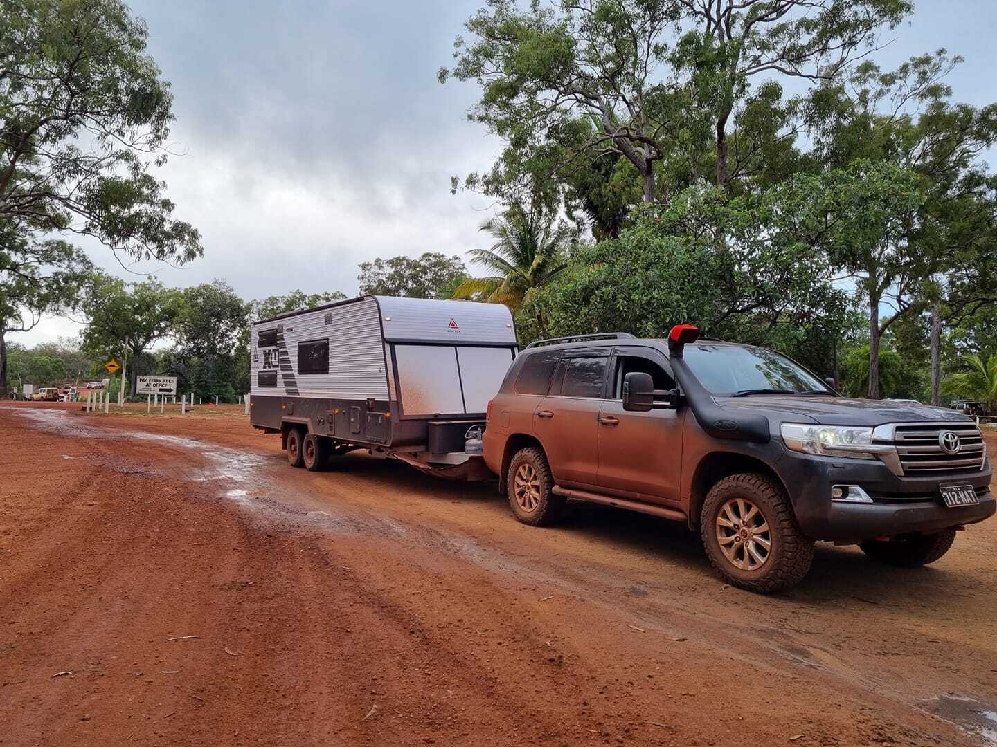 Towing Essentials for Caravans and Trailers - 4WD vehicle towing a caravan