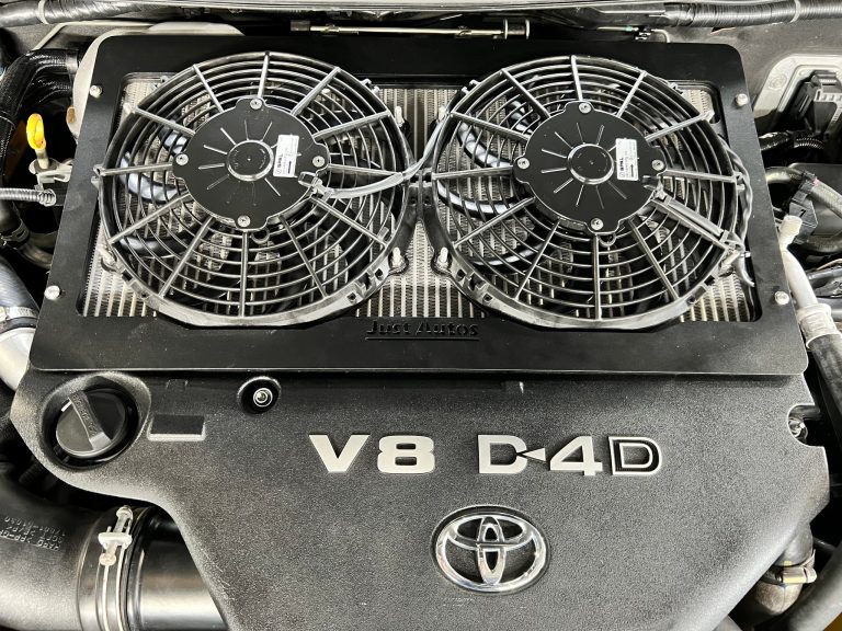 3 Common Causes of an Overheating Diesel Engine - close up of V8 D4D Toyota engine
