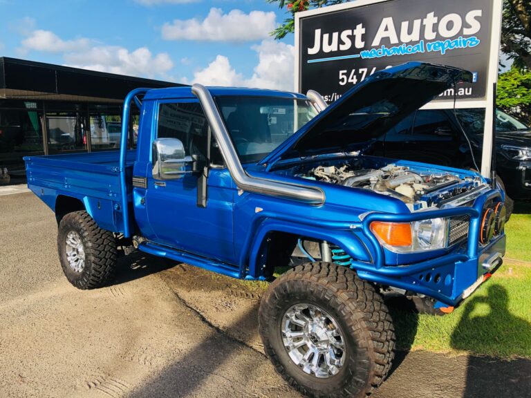 Taking Care of Your Toyota: Top Maintenance Tips - Toyota 76 Series Land Cruiser at Just Autos Workshop