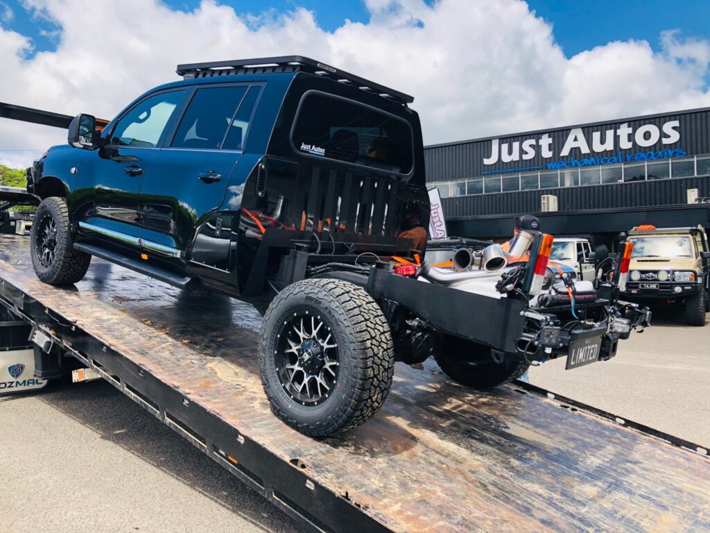 Safe vs Risky Diesel Performance Upgrades - back of a Toyota Hilux