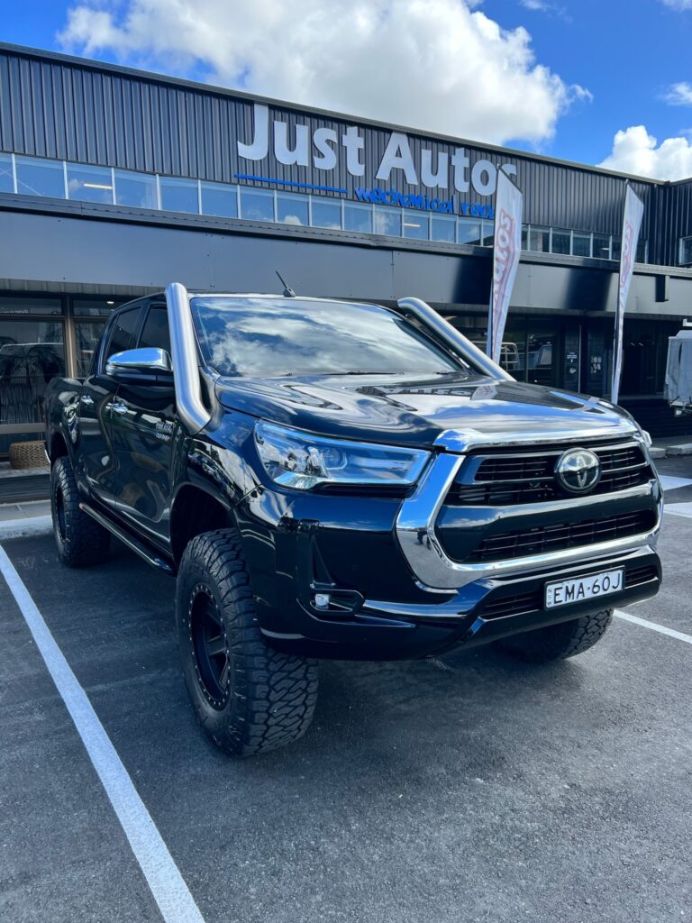 Upgrades to Maximise the Power of Your Hilux - new Toyota Hilux after diesel performance upgrades from Just Autos