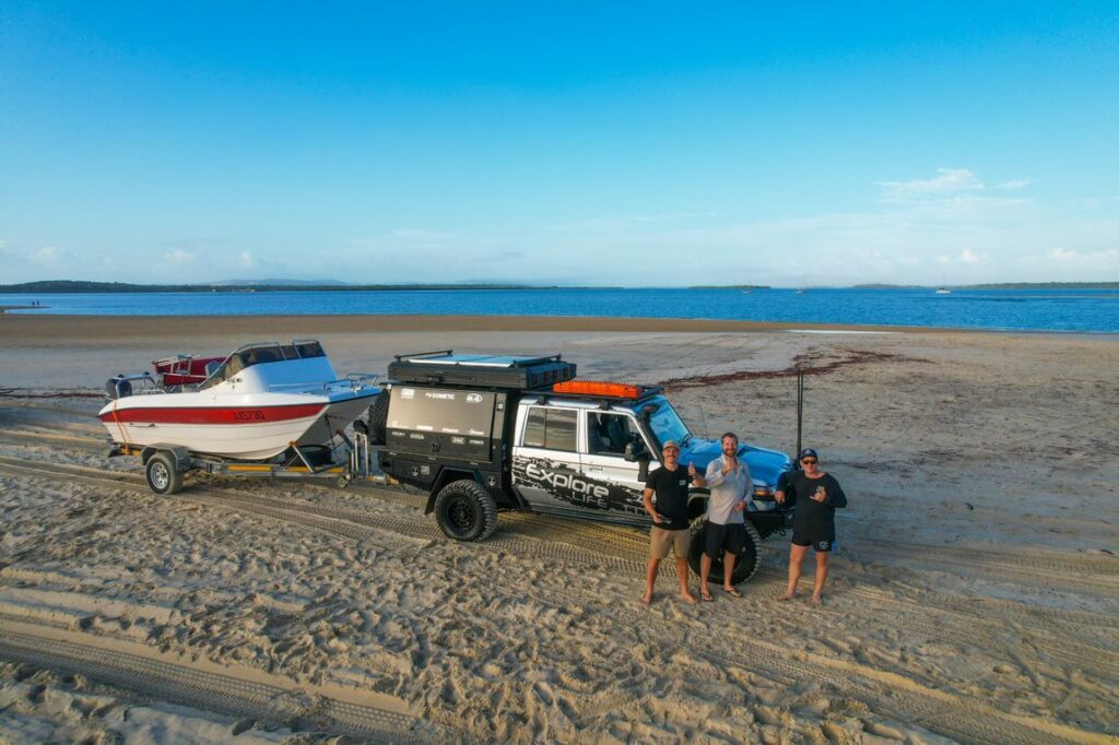 Upgrades to Maximise the Power of Your Hilux - Toyota Hilux on beach