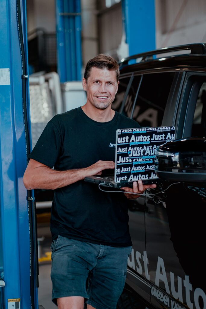 Just Autos owner and diesel performance specialist Matt