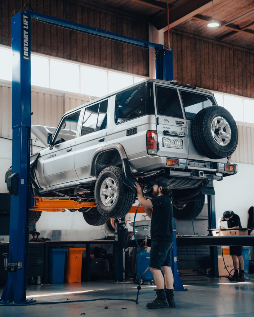 Toyota 70 Series Land Cruiser at Just Autos for ECU remapping