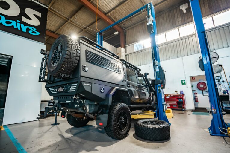 79 Series Land Cruiser receiving performance tuning and upgrades