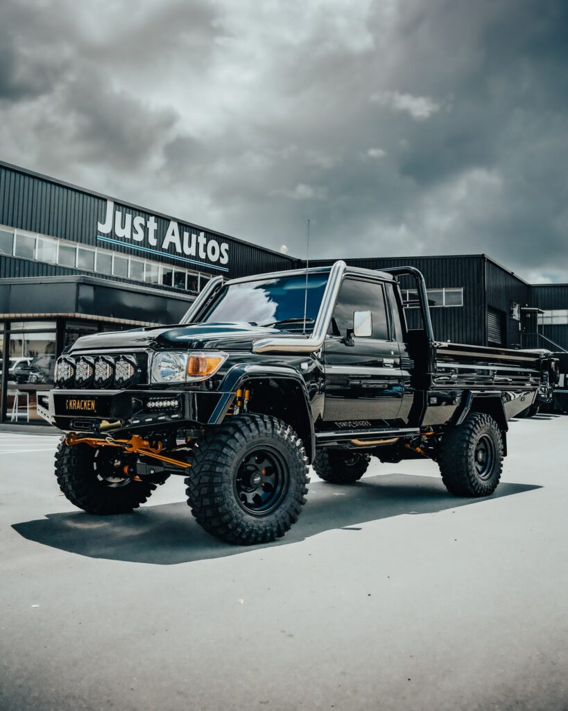 VDJ70 Series Land Cruiser getting performance upgrades and tuning at Just Autos